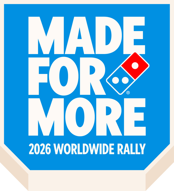Domino's 2026 Worldwide Rally logo
